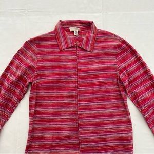 COPY - Marimekko 1978 Suomi pink zip-up dress